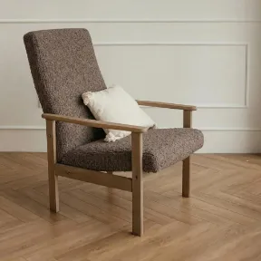 Dominator Mink upholstered chair