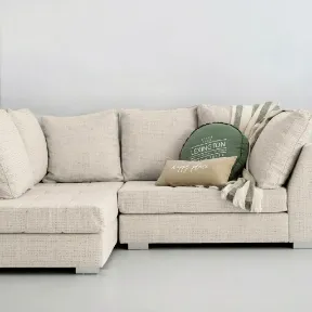 Victoria Ivory upholstered sofa