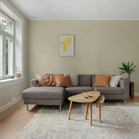 Victoria Mushroom upholstered sofa