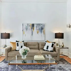 Empire Coffee upholstered sofa