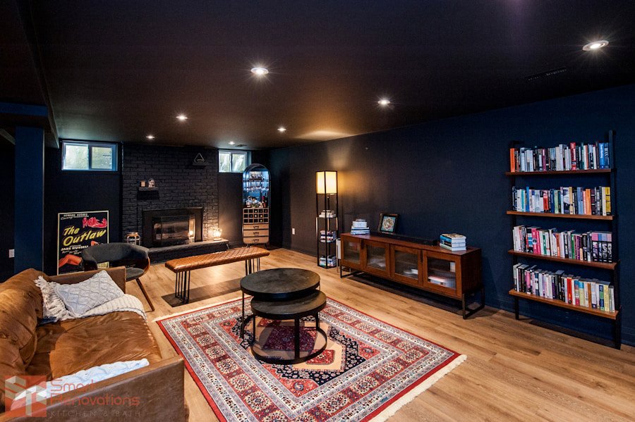 basement furniture couch