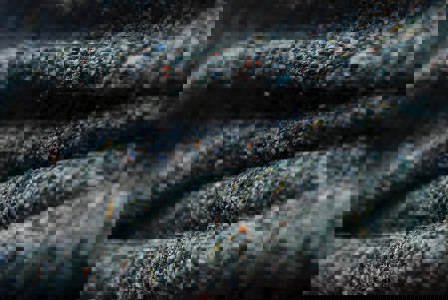 boucle fabric texture close