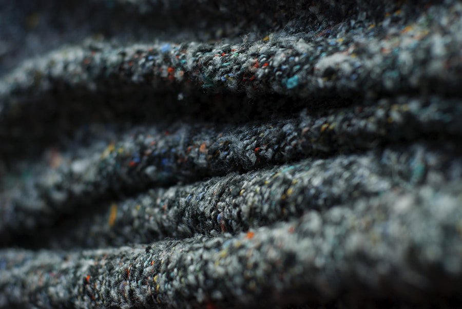 boucle fabric texture closeup
