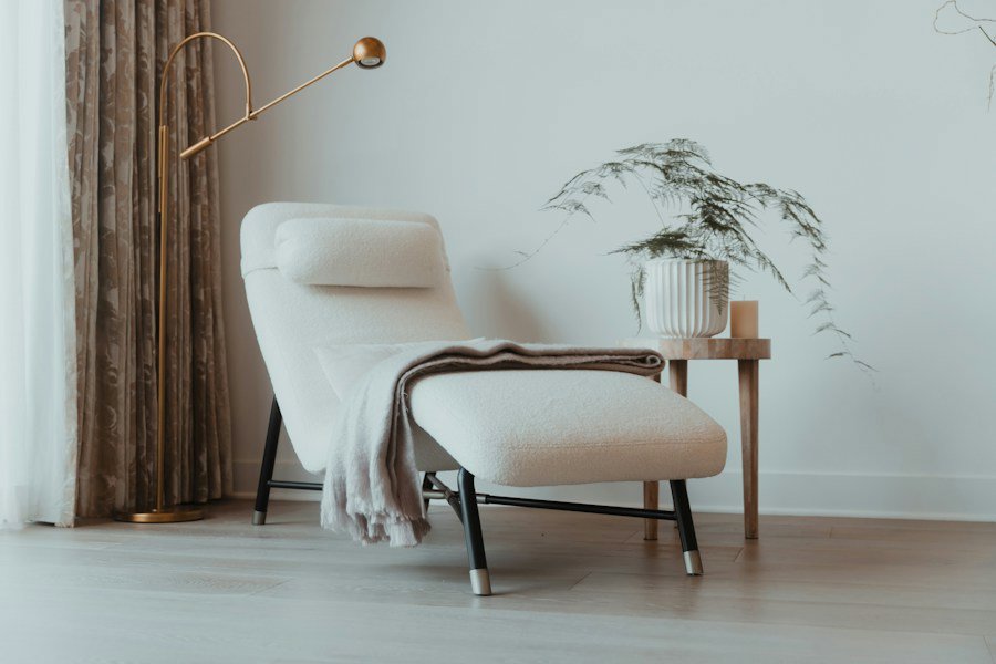chaise lounge fabric