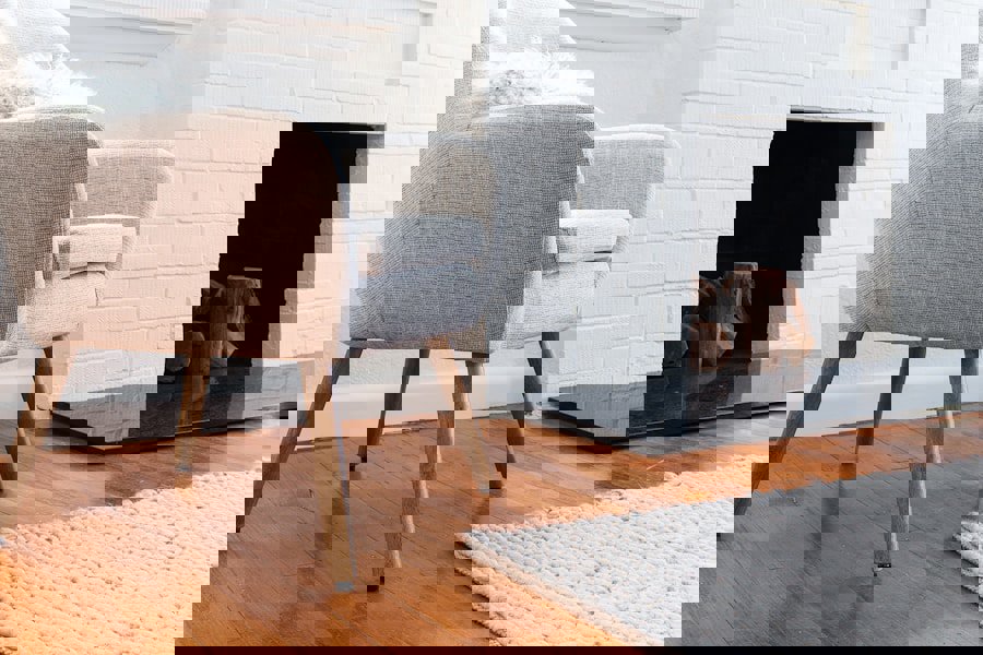 corduroy armchair living room