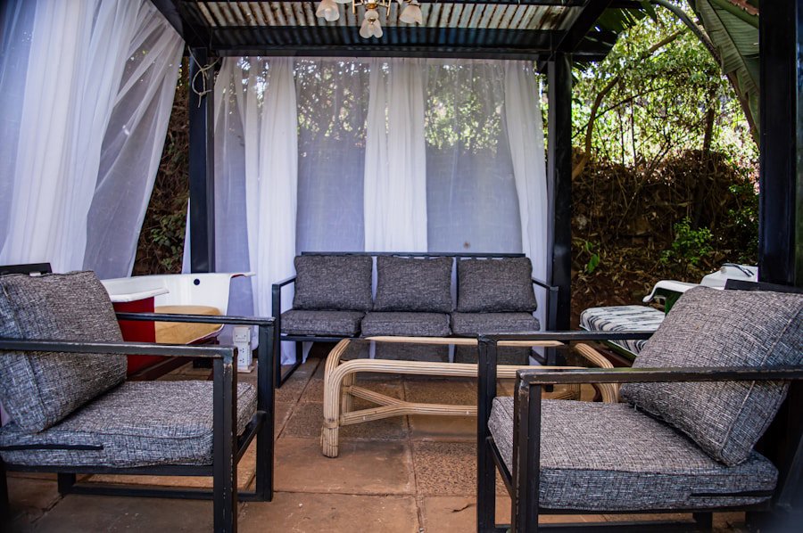 covered porch upholstered furniture