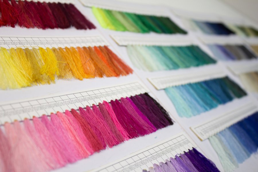 fabric swatches color samples
