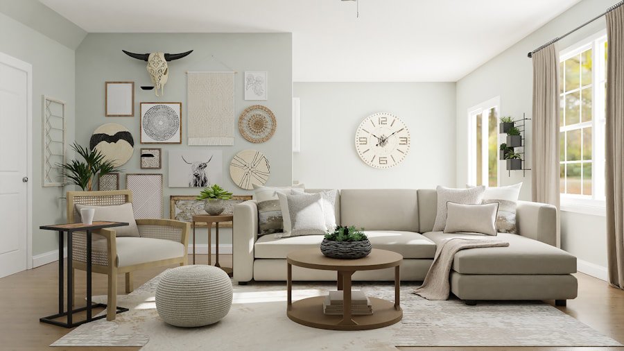 living room sofa summer