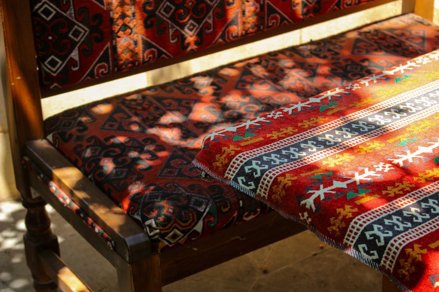 outdoor banquette cushion fabric