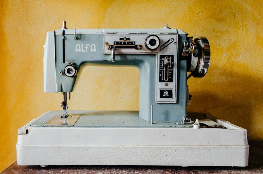 sewing machine leather bag