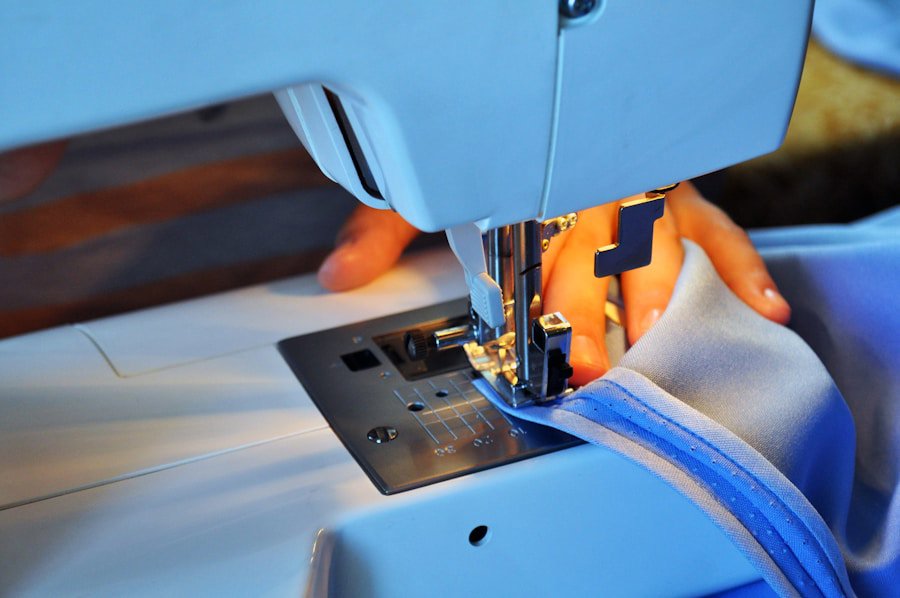 sewing upholstery fabric machine