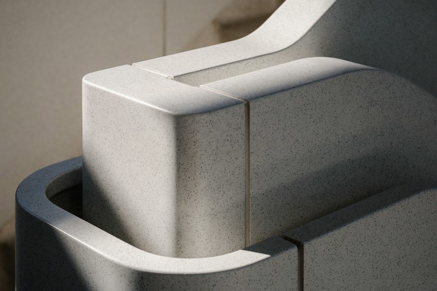 sofa armrest close up