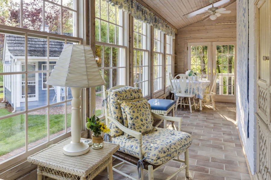 sunroom interior summer
