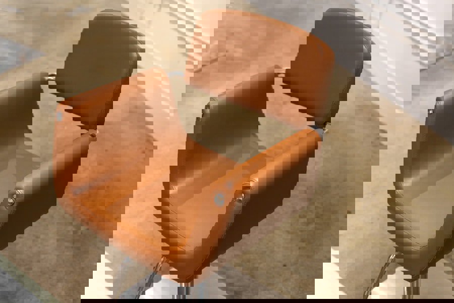 vinyl upholstery chair