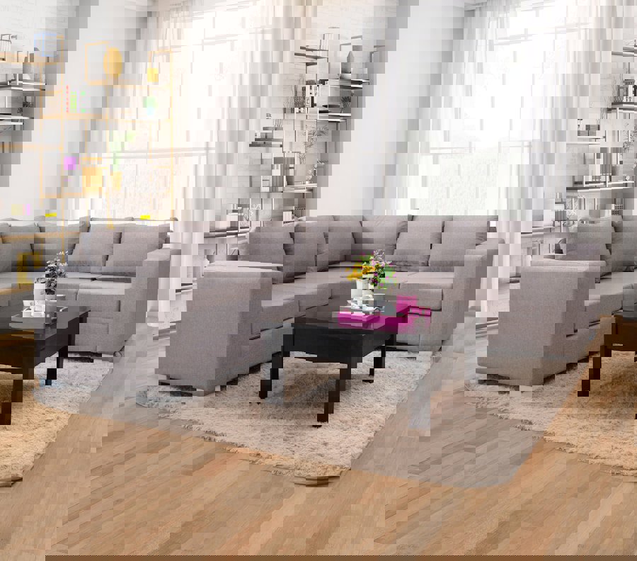 woven sofa living room